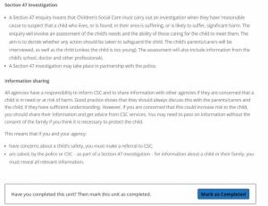 Section 47 Investigation